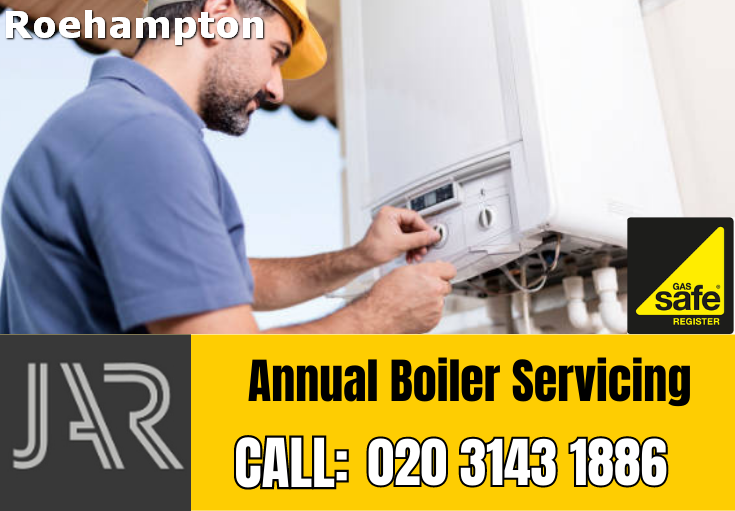 annual boiler servicing Roehampton