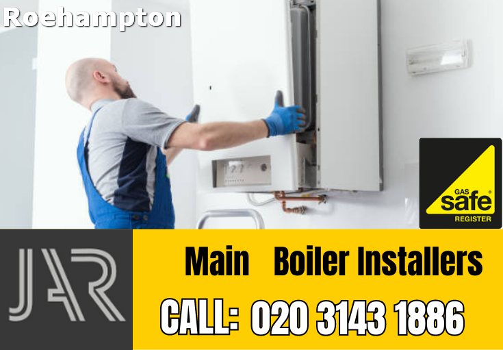 Main boiler installation Roehampton